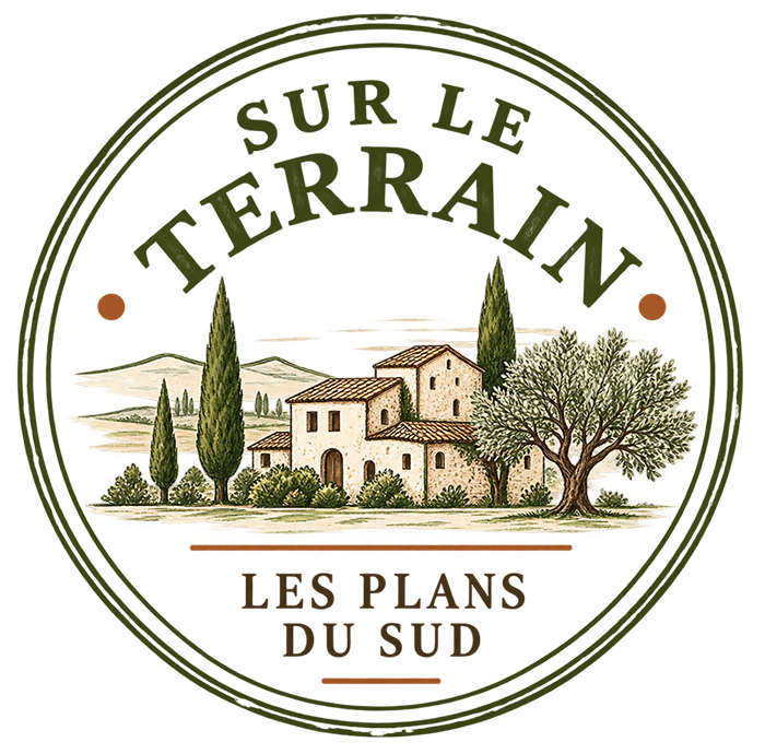 Emblème Sur le terrain des Plans du Sud